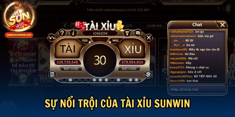 Sự nổi trội của tài xỉu Sunwin